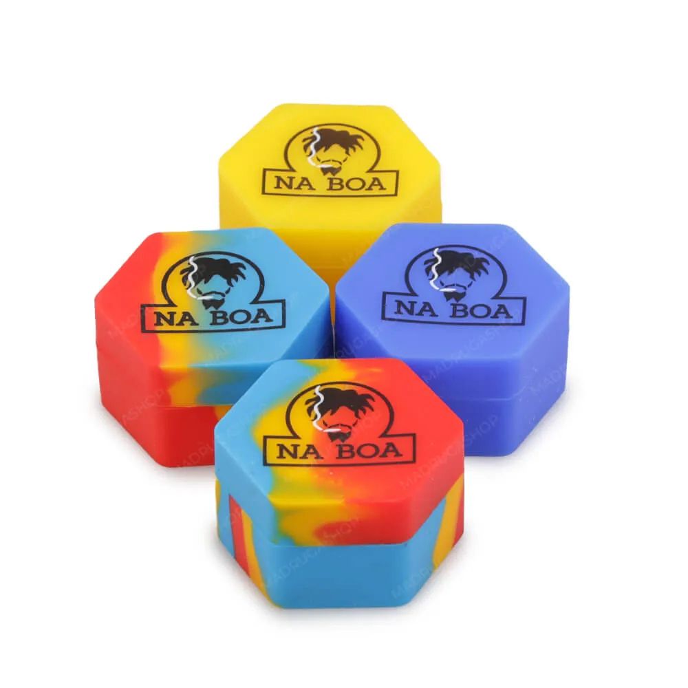 Pote de Silicone Slick Na Boa Hexagonal 20ml