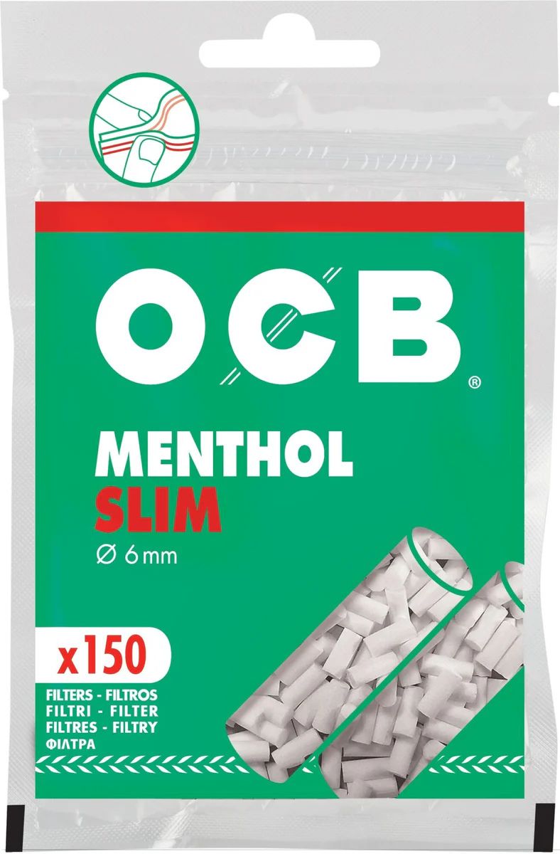 Filtro OCB Menthol 6mmx15mm