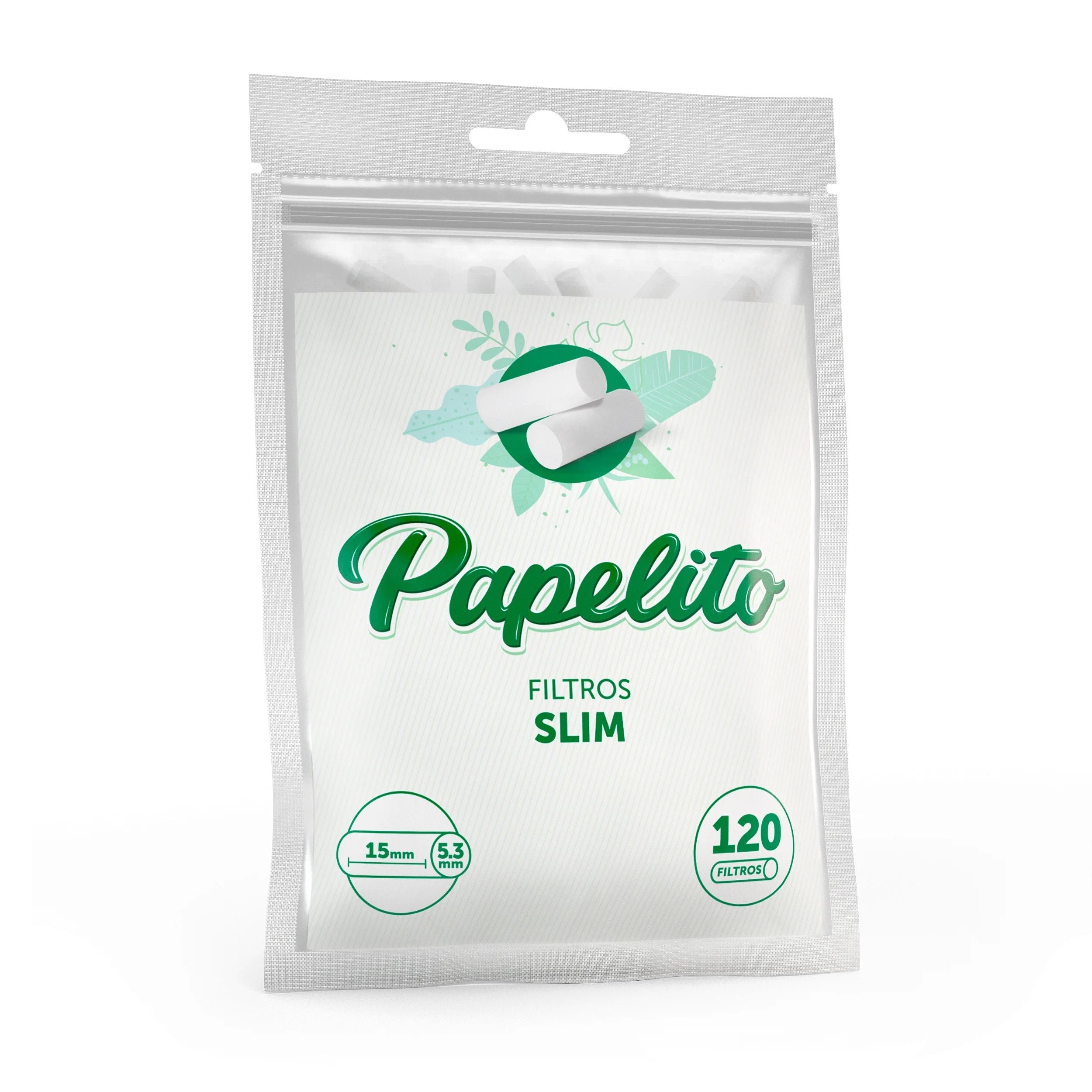 Filtro Papelito Slim 5.3mmx15mm