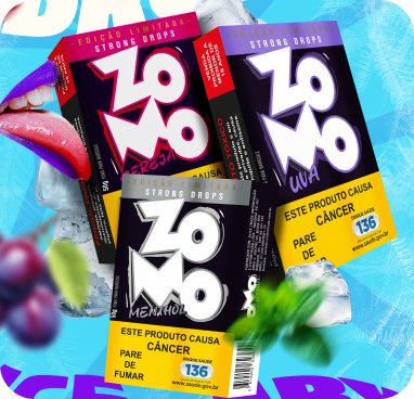 Essência P/ Narguile Zomo 50g (Entrega no mesmo dia!!)