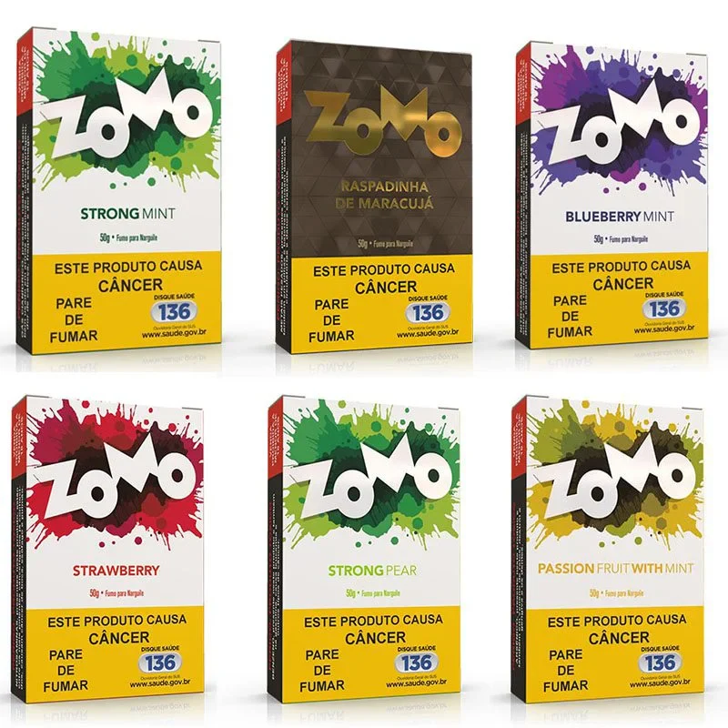 Essência P/ Narguile Zomo 50g (Entrega no mesmo dia!!)