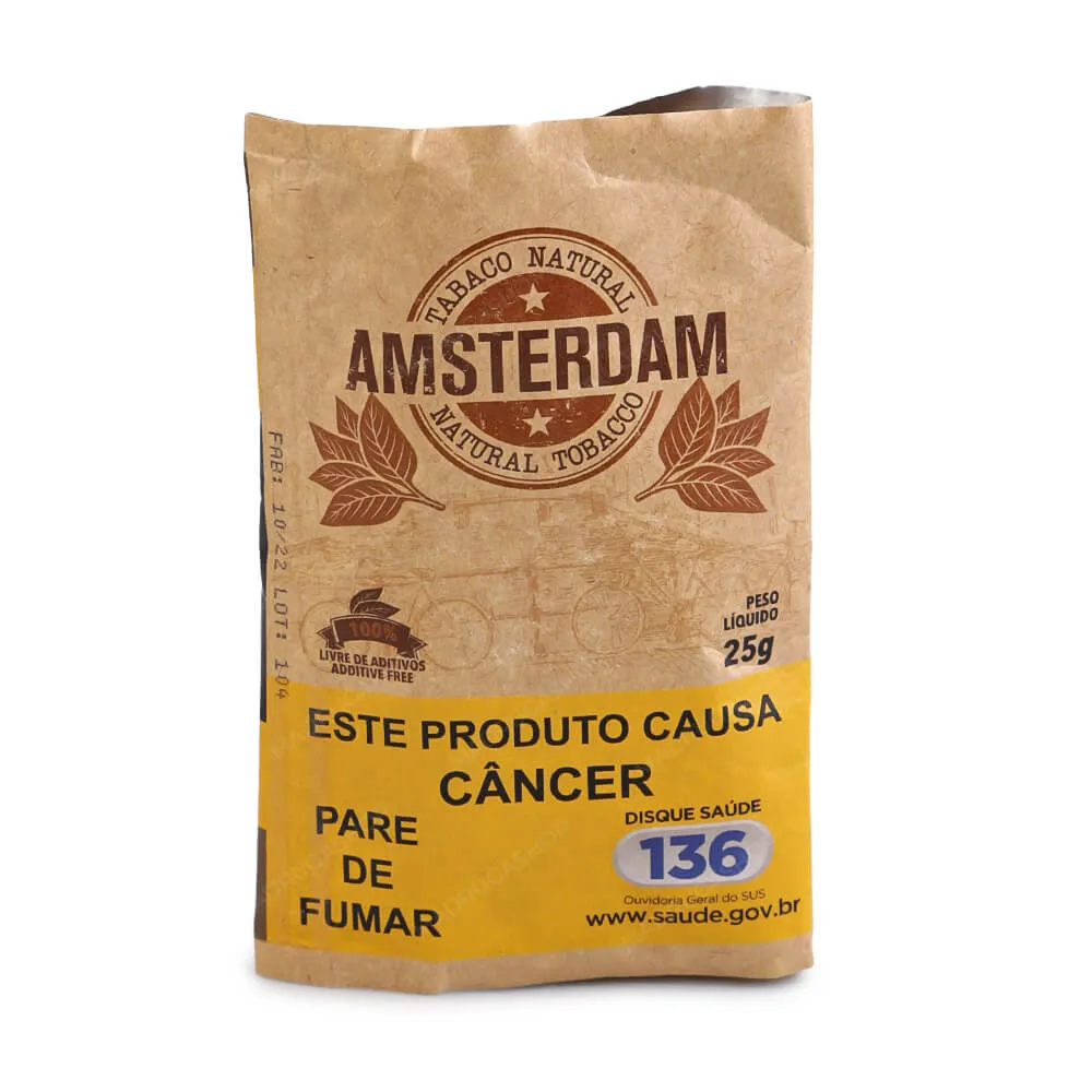 Tabaco/Fumo Amsterdam Pacote 25g